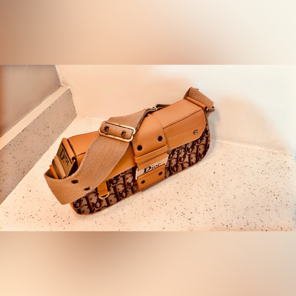 Dior Tan and Brown Shoulder Bag - Picture 8 of 8